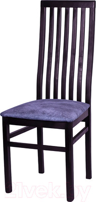 Стул Ельская мебельная фабрика МДК-82.1 / 15C 510 (венге/кашемир серый)