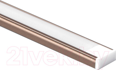 Профиль для светодиодной ленты Elektrostandard LL-2-ALP006 (латунь/белый)