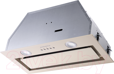 Вытяжка скрытая Maunfeld Trapeze 602IG (бежевый)
