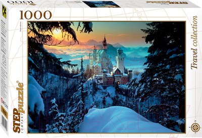 Пазл Step Puzzle Бавария. Замок Нойшванштайн / 79103 (1000эл)