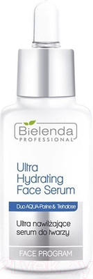 Сыворотка для лица Bielenda Professional Duo Aqua Porin & Trehalose Ультра-увлажняющая (30мл)
