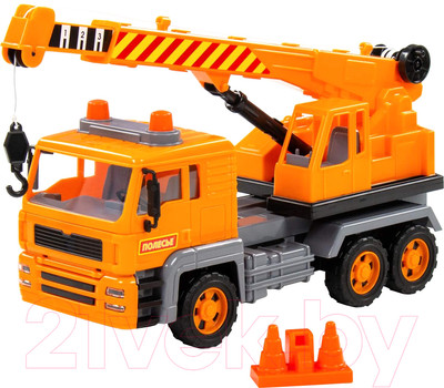 Кран игрушечный Полесье Алмаз / 86716 (инерционный)