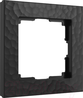 Рамка для выключателей и розеток Werkel W0012408 / a052513 (черный)