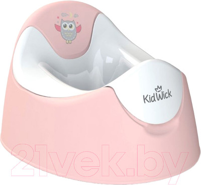 Детский горшок Kidwick Трио / KW090301 (розовый/белый)