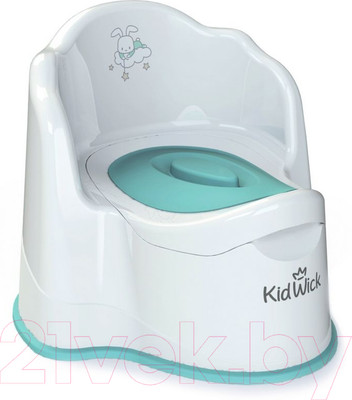 Детский горшок Kidwick Королевский / KW080104 (белый)