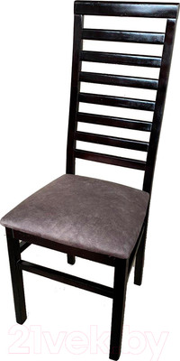 Стул Ельская мебельная фабрика МДК-82.2 / 15C 518 (венге/кашемир коричневый)