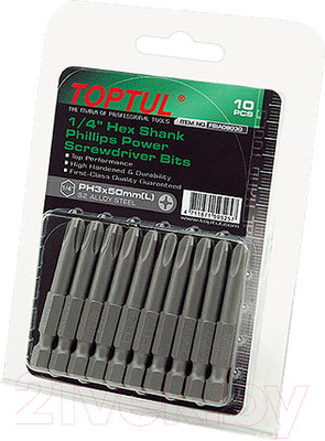Набор бит Toptul FSIA0802G
