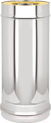 Труба вытяжная Везувий 0.8мм д.200х300 L-0.5м