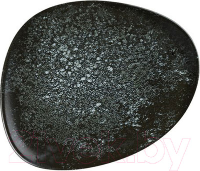 Тарелка столовая обеденная Bonna Cosmos Black Vago / COSBLVAO33DZ