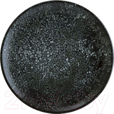 Тарелка столовая обеденная Bonna Cosmos Black Gourmet / COSBLGRM27DZ