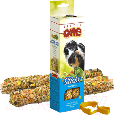 Лакомство для грызунов Mealberry Little One для морских свинок и кроликов с овощами (120г)