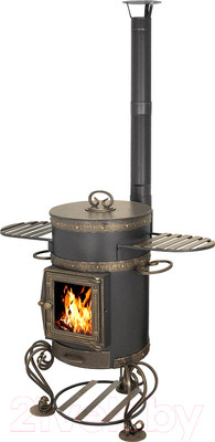 Печь-мангал Везувий Шмель С (12л)