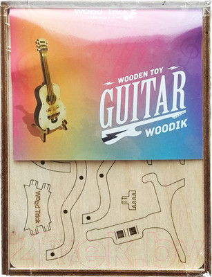 Конструктор Wood Trick Вудик Гитара / 1234-W6