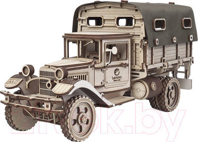 Автомобиль игрушечный Lemmo Грузовик Полуторка Тент / 01-10
