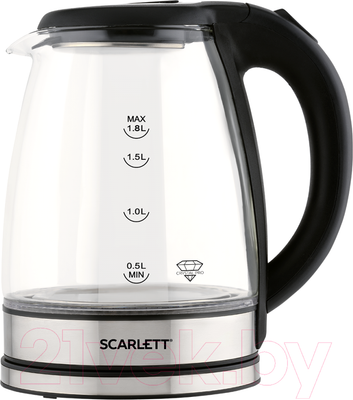 Электрочайник Scarlett SC-EK27G88 (черный)