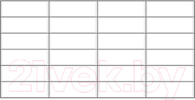 Панель ПВХ Grace Плитка Черный шов (955x480x3.5мм)