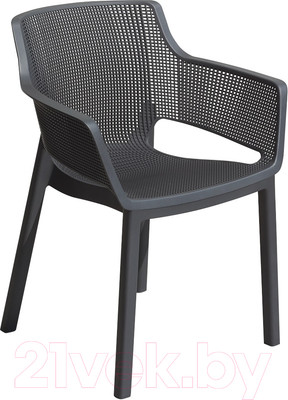 Стул пластиковый Keter Elisa / 246189 (графит)