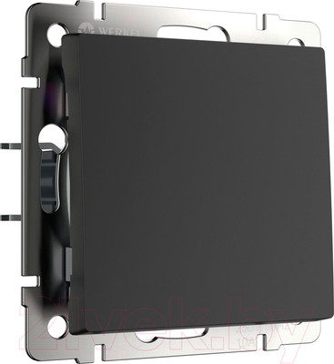 Выключатель Werkel W1110008 / a051608 (черный матовый)