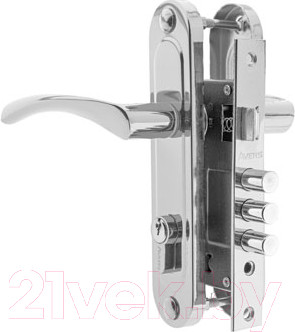 Замок врезной Avers 1023/60-CR (хром)