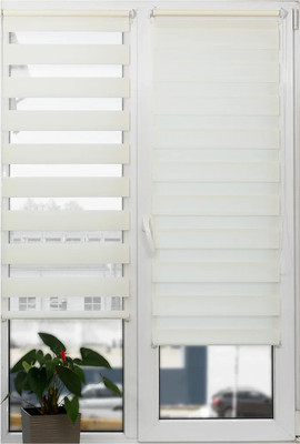 Рулонная штора АС МАРТ Баланс 72x160 (слоновая кость)