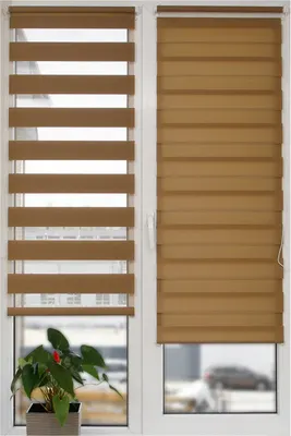 Рулонная штора АС МАРТ Баланс 52x160 (кофейный)