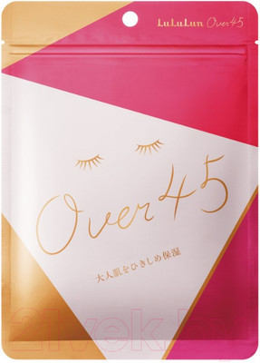 Набор масок для лица Lululun Over 45 Pink Camellia (7шт)