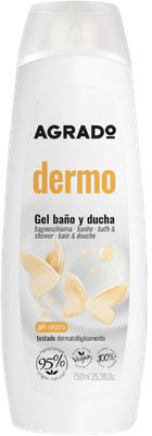 Гель для душа Agrado Bath & Shower Gel Dermo для чувствительной кожи (750мл)