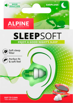 Беруши для сна Alpine Hearing Protection SleepSoft Minigrip / 111.21.155