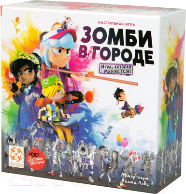 Настольная игра Стиль Жизни Зомби в городе / LS87