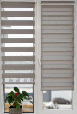 Рулонная штора АС МАРТ Баланс 38x160 (серый)