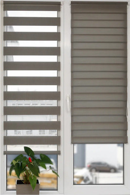 Рулонная штора АС МАРТ Баланс 43x160 (темно-серый)