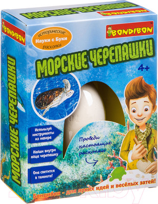 Набор для опытов Bondibon Исторические раскопки. Морские черепашки / ВВ3170
