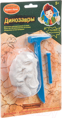 Набор для опытов Bondibon Французские опыты. Динозавры / ВВ4114