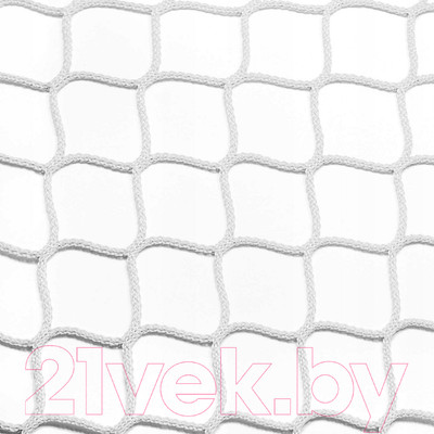 Сетка хоккейная Luxsol Безузловая 1.83x1.22x0.6/1.12м (5.5мм, белый)