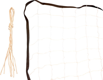 Сетка волейбольная Luxsol Безузловая упрощенная 8.5x1м (2.2мм, без ленты, белый)