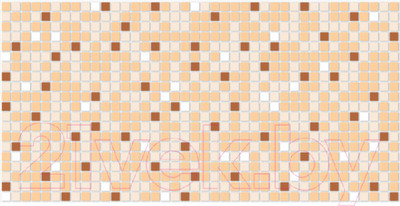 Панель ПВХ Grace Мозаика Коричневая (955x480x3.5мм)