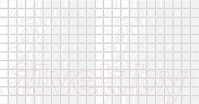 Панель ПВХ Grace Мозаика Белая (955x480x3.5мм)