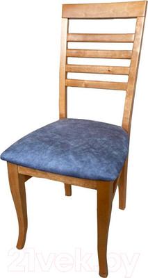 Стул Ельская мебельная фабрика МДК-93 / 15С 331 (береза Р43/кашемир серый)