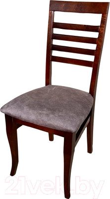 Стул Ельская мебельная фабрика МДК-93 / 15С 331-1 (береза орех/кашемир коричневый)