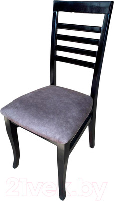 Стул Ельская мебельная фабрика МДК-93 / 15С 331-1 (береза венге/кашемир коричневый)