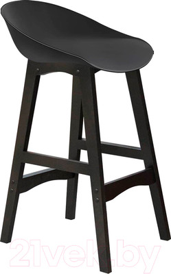 Стул барный Sheffilton SHT-ST19/S65-1 (черный/венгe)