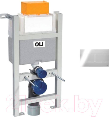 Инсталляция для унитаза Oli Expert 82 / 721703 + 659044 (хром)
