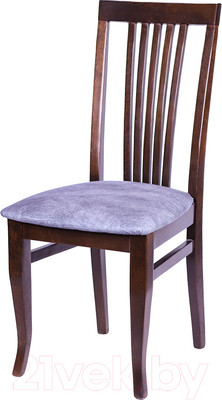 Стул Ельская мебельная фабрика МДК-99 / 18С 635-1 (береза Е-50/кашемир серый)