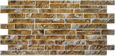 Панель ПВХ Grace Сланец коричневый (1020x495x3.5мм)