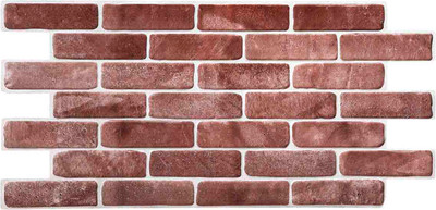 Панель ПВХ Grace Кирпич старый коричневый (1025x495x3.5мм)