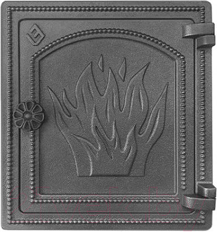 Дверца печная Везувий ДТ-4 (антрацит)