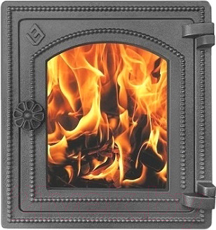 Дверца печная Везувий ДТ-4С (антрацит)