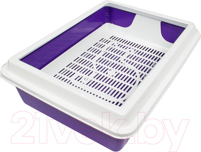 Туалет-лоток ZooExpress Кис 11091 (с рамкой)