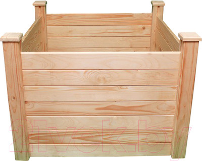 Грядка модульная КомфортПром Приподнятая H77x110x110см / 10014223