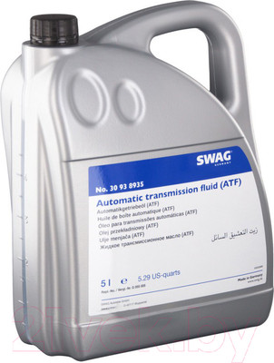Трансмиссионное масло Swag 30938935 (5л)